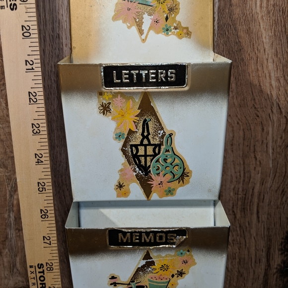 Vintage Letter Holder Metal - Picture 6 of 6